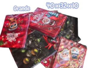 Bolsas Navideñas Cartón Duro
