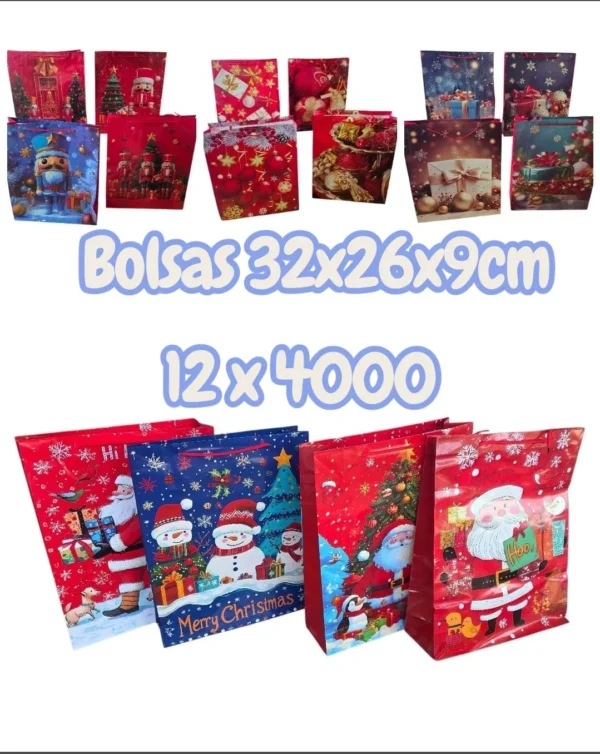 Bolsas Navideñas Medianas
