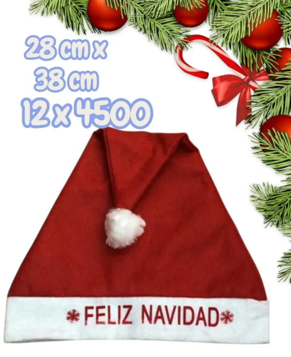 gorro navideño